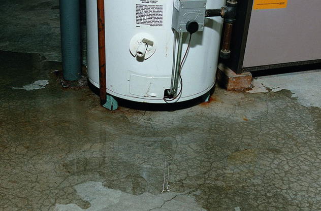 leaking water heater