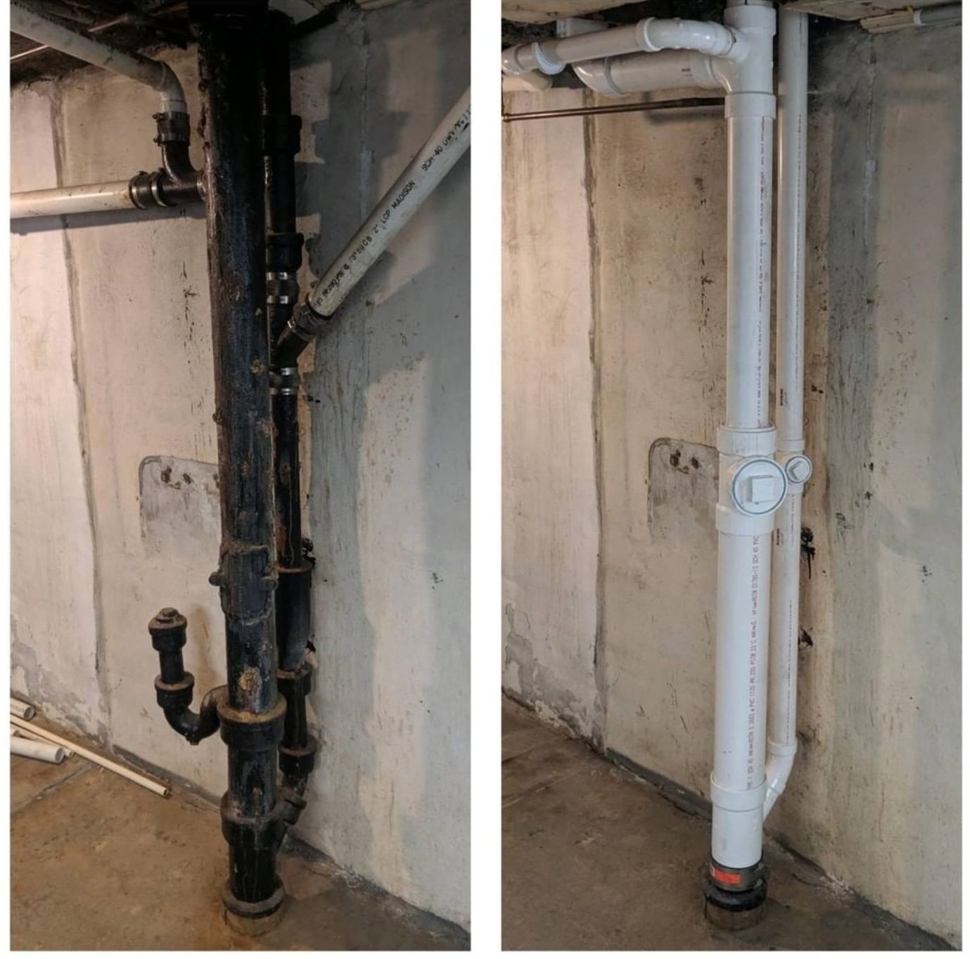 How to Replace Cast Iron Drain Pipe With Pvc? 